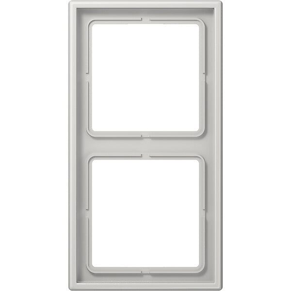 JUNG Rahmen 2-fach lgr waage/senkrecht LS 982 LG